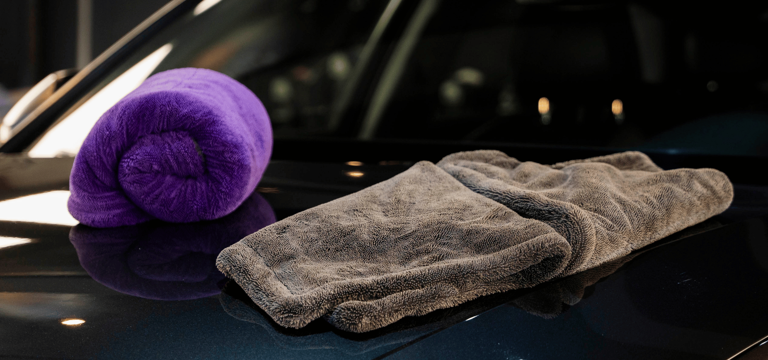 Arizona XL Towels on Car